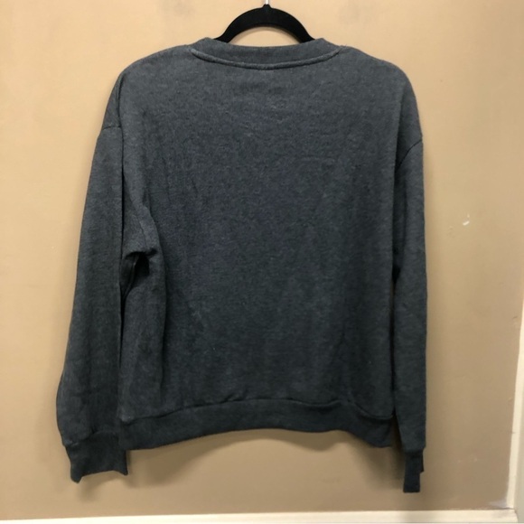 Schitts Creek Graphic Sweater Gray Womens NWT - Picture 3 of 3